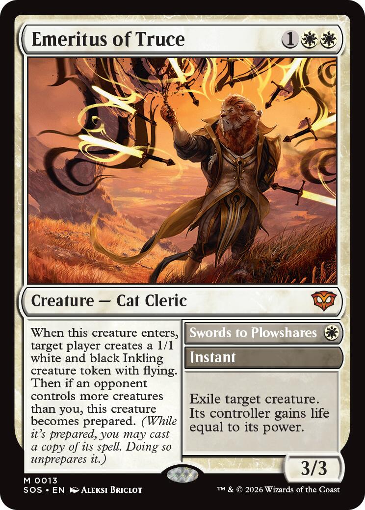 Emeritus of Truce [Secrets of Strixhaven] | Magic Magpie