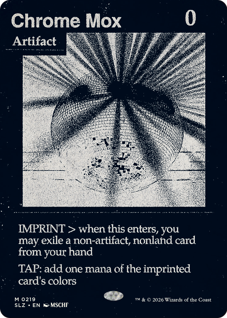 Chrome Mox (0219) [Secret Lair x MSCHF: The Zeta Set] | Magic Magpie