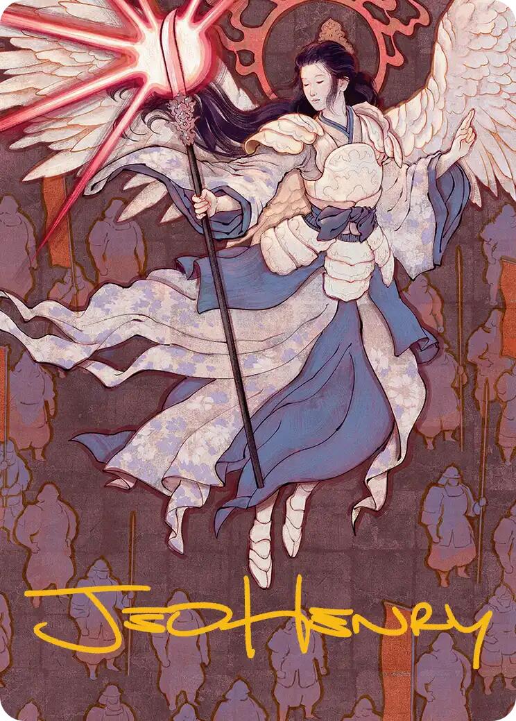 Akroma's Will Art Card (Gold-Stamped Signature) [Secrets of Strixhaven Art Series] | Magic Magpie