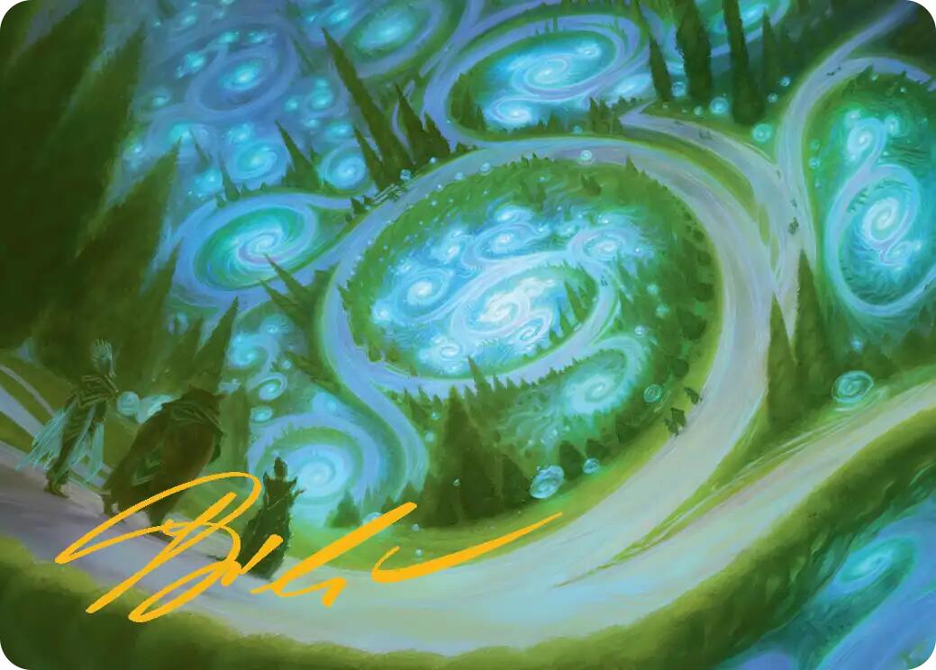Mathemagics Art Card (Gold-Stamped Signature) [Secrets of Strixhaven Art Series] | Magic Magpie