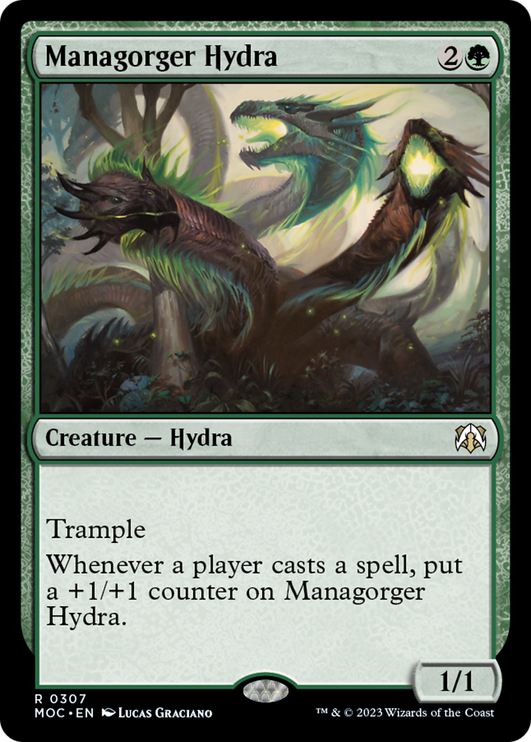 Managorger Hydra [March of the Machine Commander] | Magic Magpie