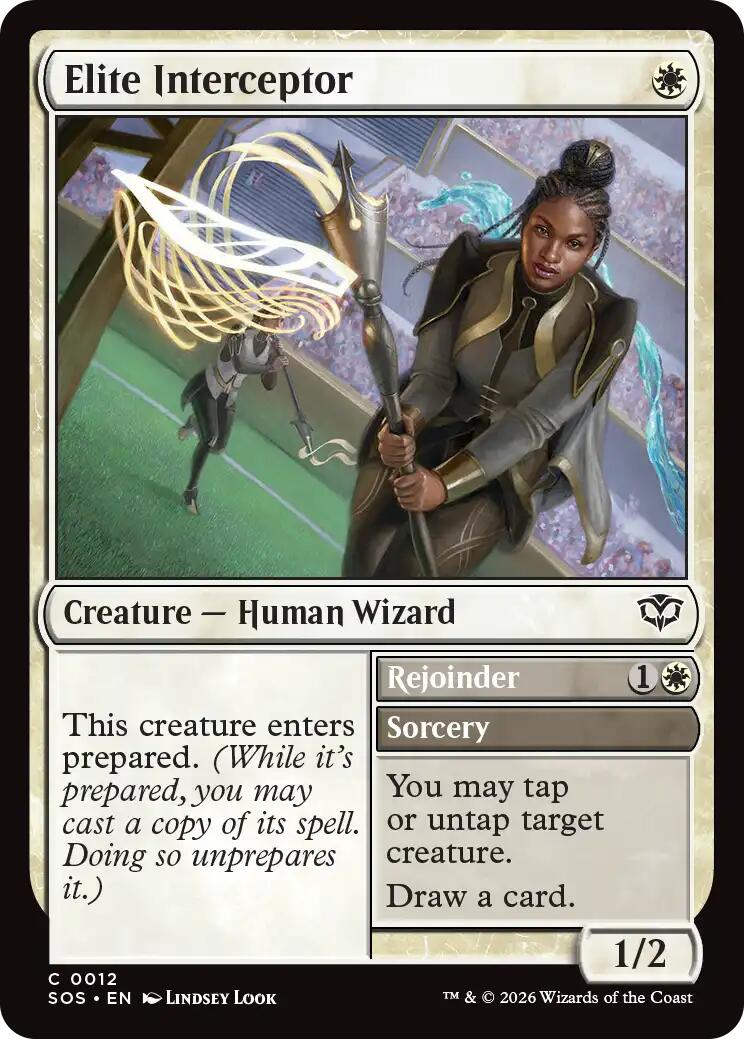 Elite Interceptor [Secrets of Strixhaven] | Magic Magpie