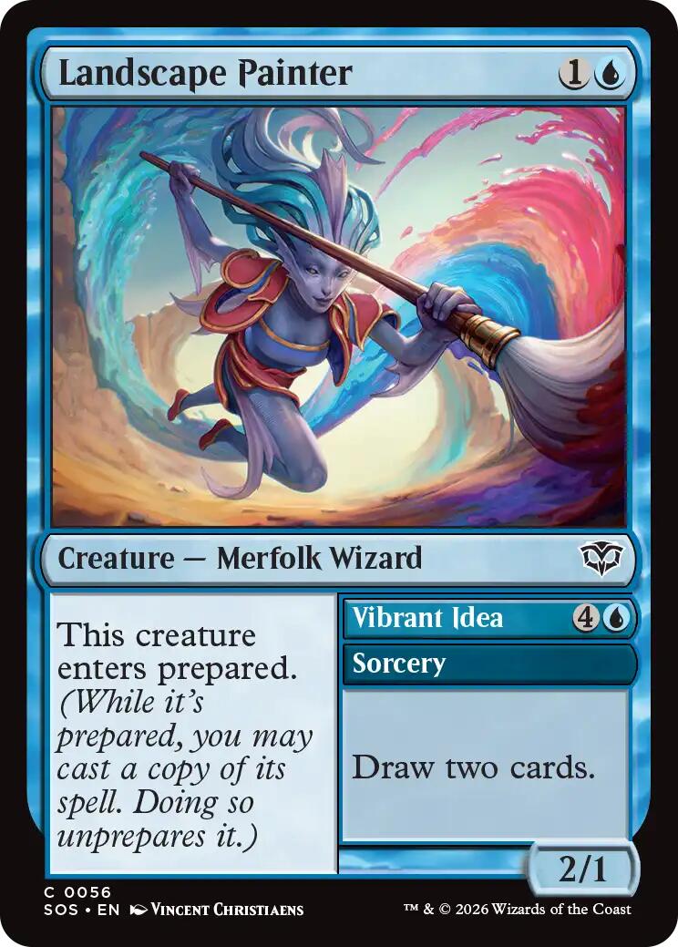 Landscape Painter [Secrets of Strixhaven] | Magic Magpie