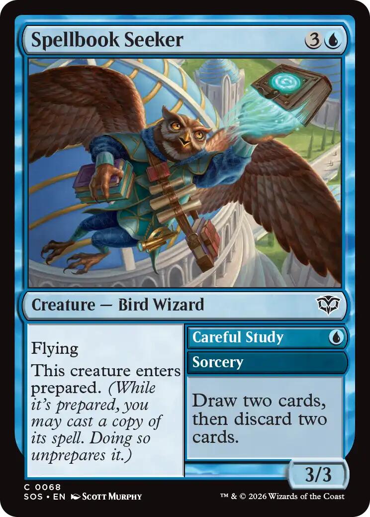 Spellbook Seeker [Secrets of Strixhaven] | Magic Magpie