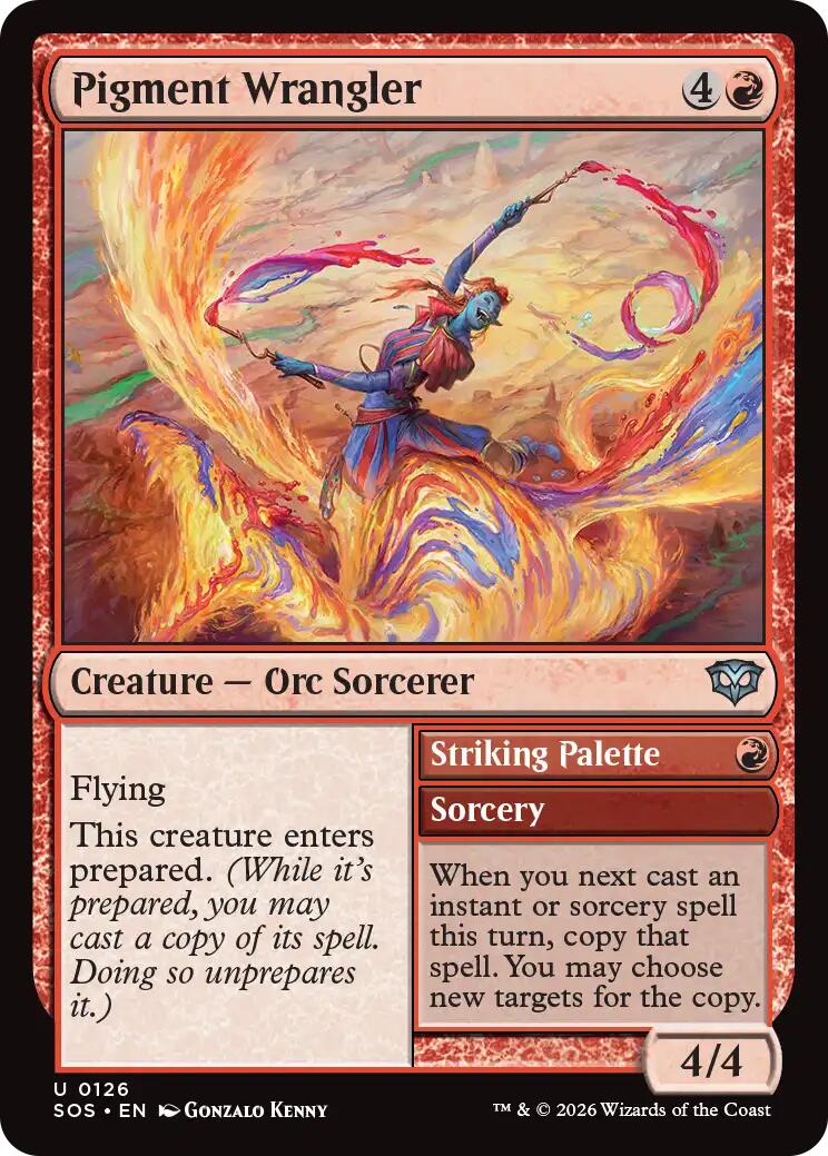 Pigment Wrangler [Secrets of Strixhaven] | Magic Magpie