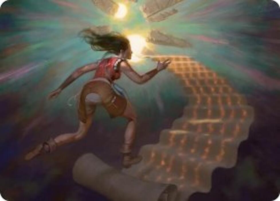 Pursue the Past Art Card [Secrets of Strixhaven Art Series] | Magic Magpie