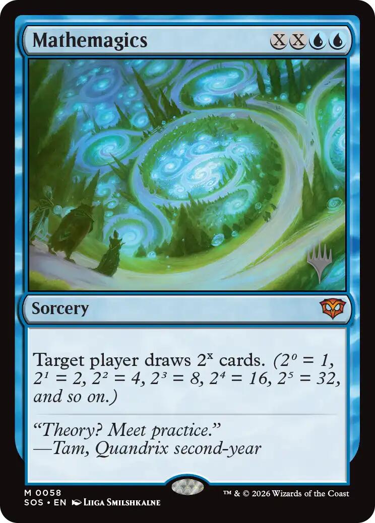 Mathemagics [Secrets of Strixhaven Promos] | Magic Magpie