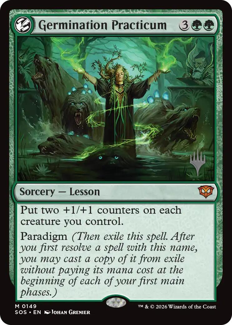 Germination Practicum [Secrets of Strixhaven Promos] | Magic Magpie