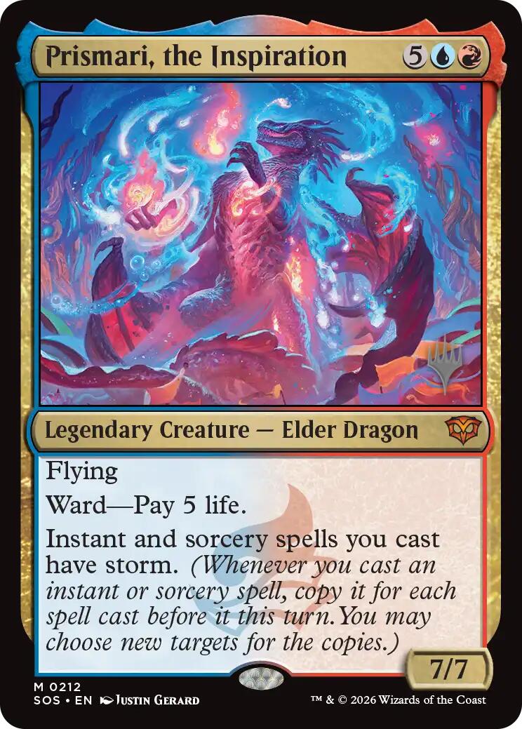 Prismari, the Inspiration [Secrets of Strixhaven Promos] | Magic Magpie