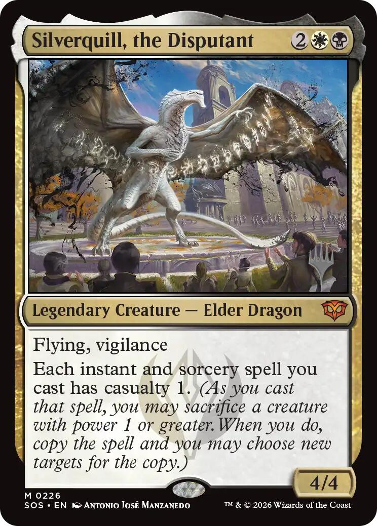 Silverquill, the Disputant [Secrets of Strixhaven Promos] | Magic Magpie