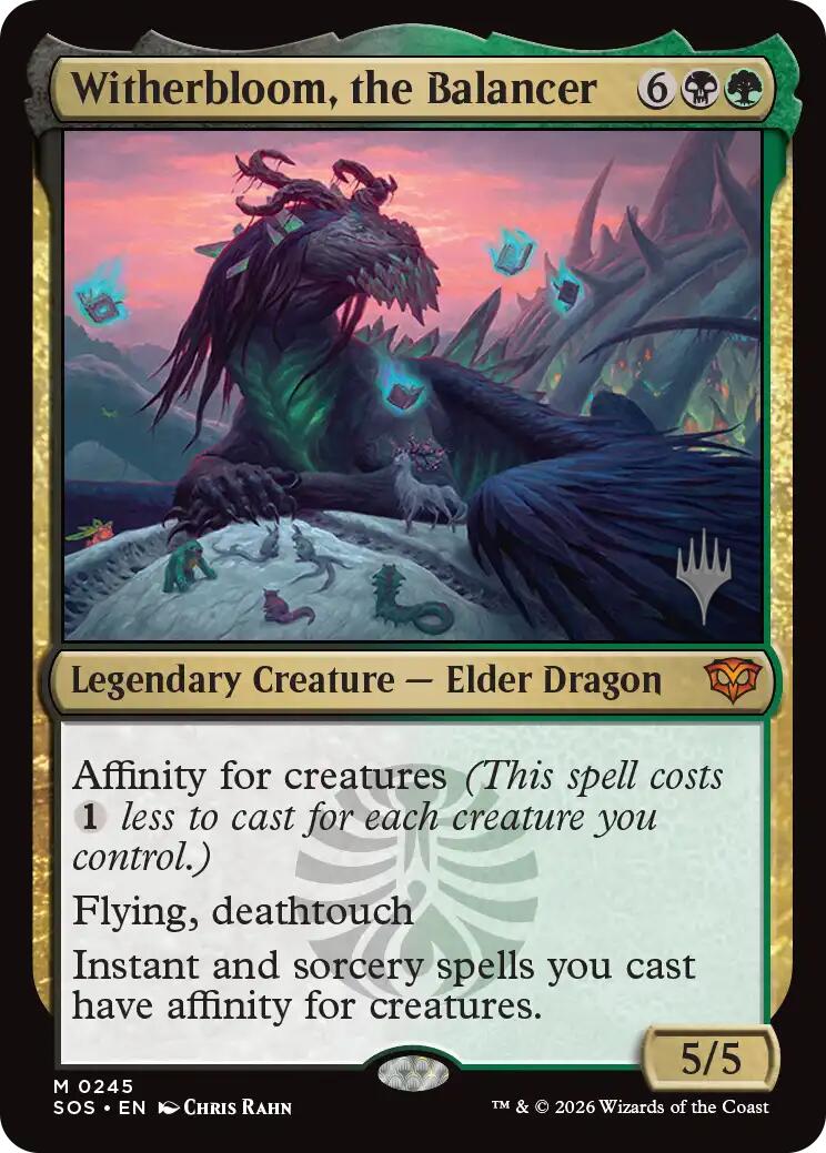 Witherbloom, the Balancer [Secrets of Strixhaven Promos] | Magic Magpie