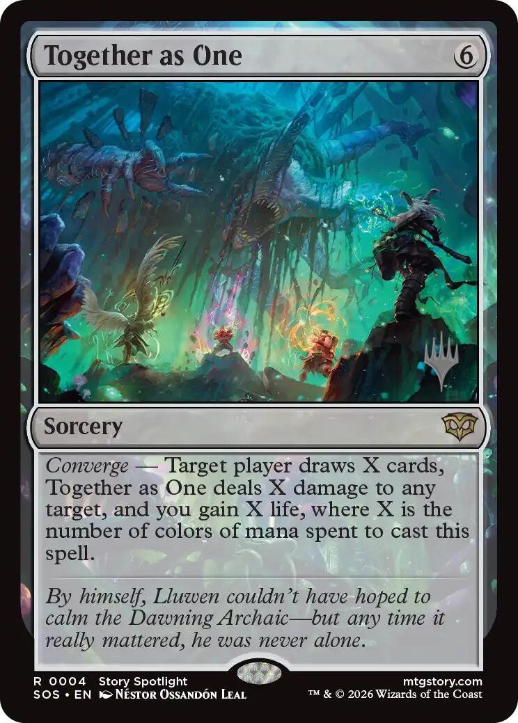 Together as One [Secrets of Strixhaven Promos] | Magic Magpie