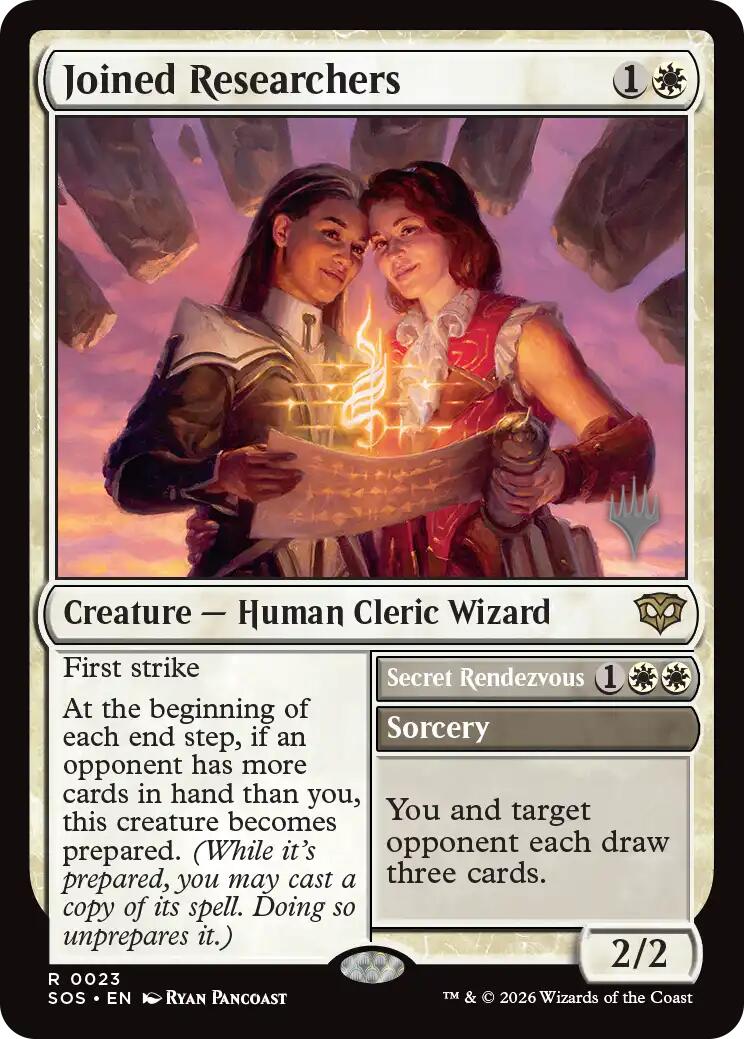 Joined Researchers [Secrets of Strixhaven Promos] | Magic Magpie