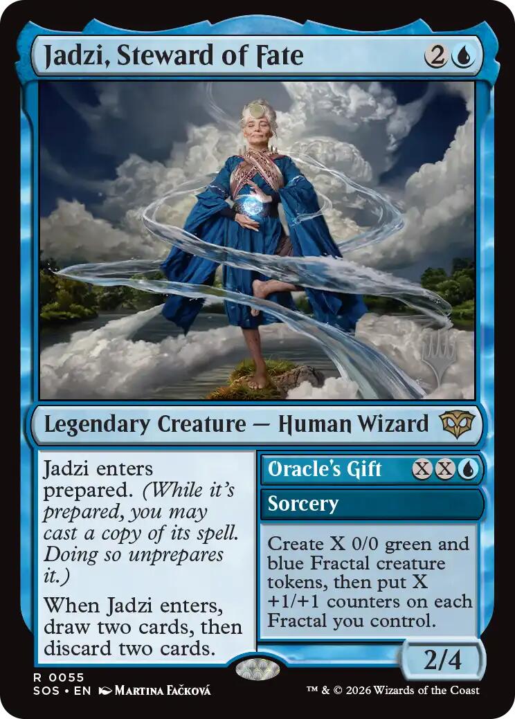 Jadzi, Steward of Fate [Secrets of Strixhaven Promos] | Magic Magpie