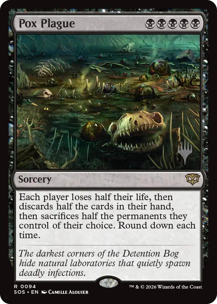 Pox Plague [Secrets of Strixhaven Promos] | Magic Magpie