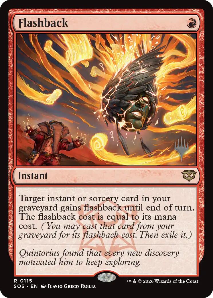 Flashback [Secrets of Strixhaven Promos] | Magic Magpie