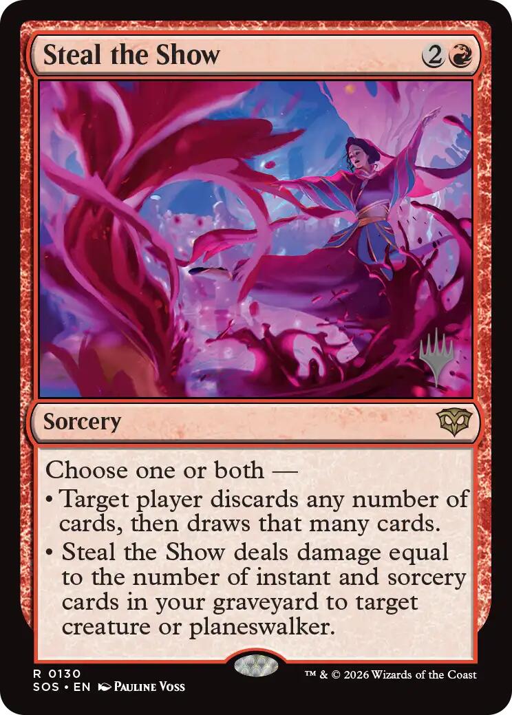 Steal the Show [Secrets of Strixhaven Promos] | Magic Magpie