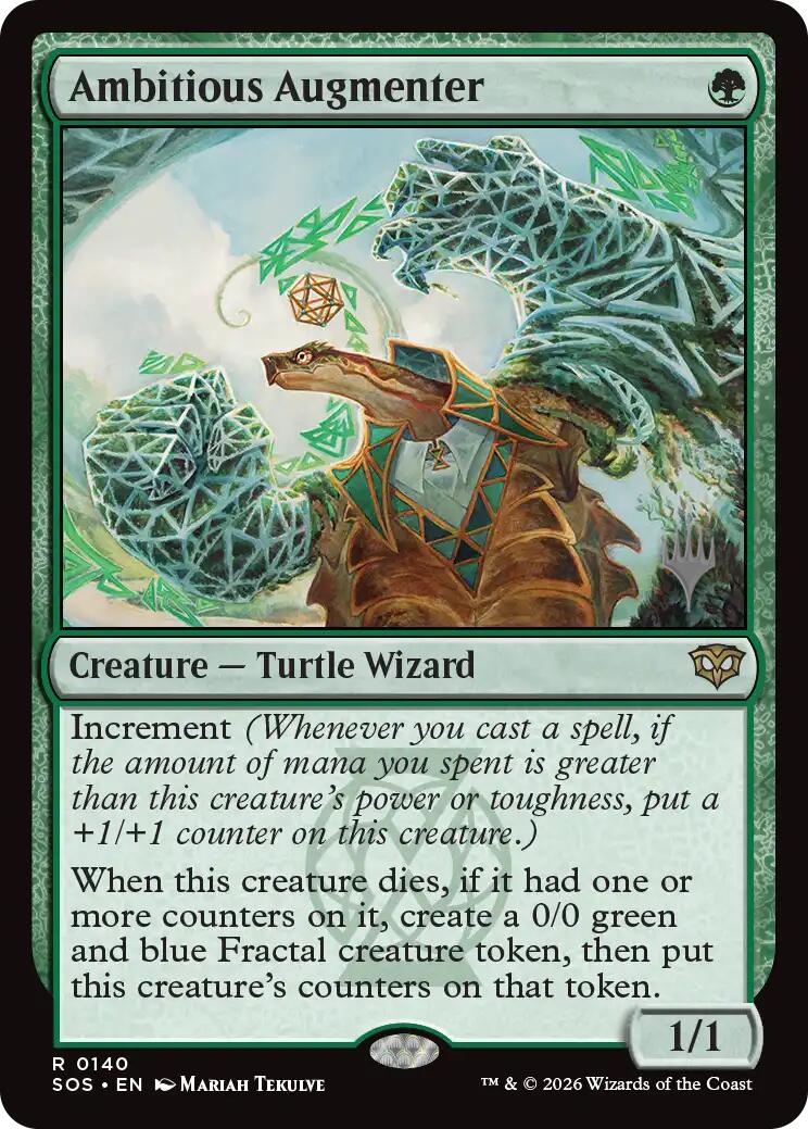 Ambitious Augmenter [Secrets of Strixhaven Promos] | Magic Magpie