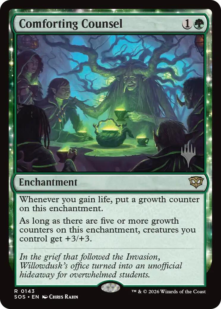 Comforting Counsel [Secrets of Strixhaven Promos] | Magic Magpie