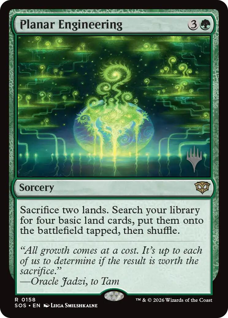Planar Engineering [Secrets of Strixhaven Promos] | Magic Magpie