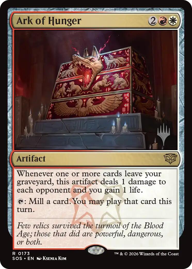 Ark of Hunger [Secrets of Strixhaven Promos] | Magic Magpie