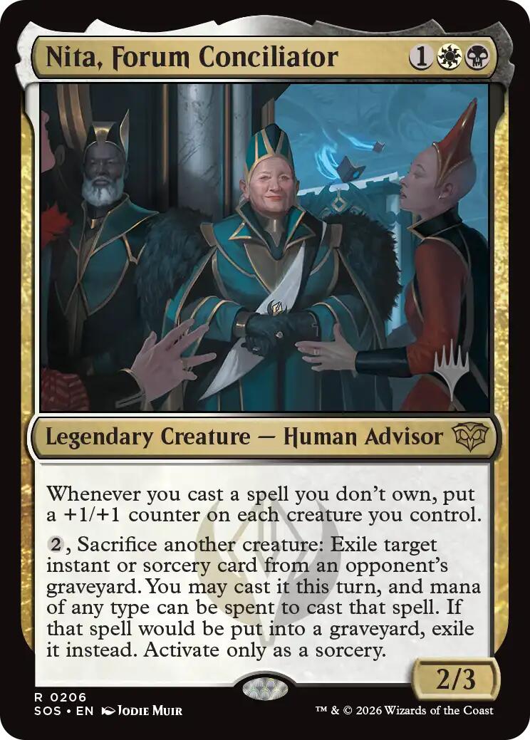Nita, Forum Conciliator [Secrets of Strixhaven Promos] | Magic Magpie