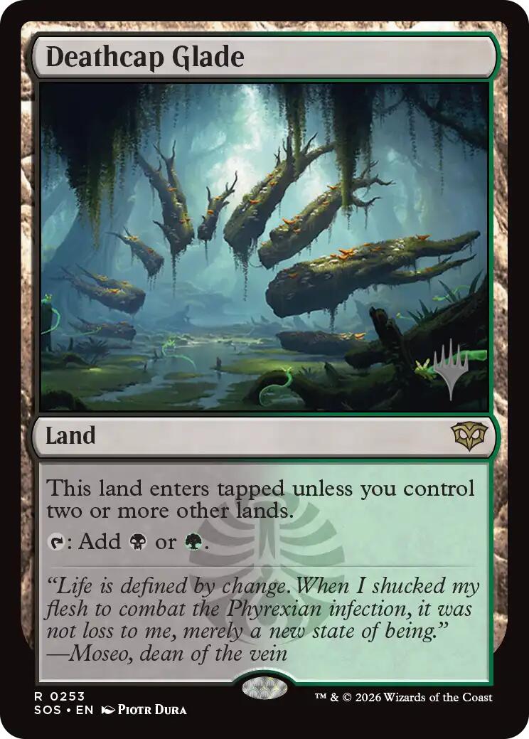 Deathcap Glade [Secrets of Strixhaven Promos] | Magic Magpie