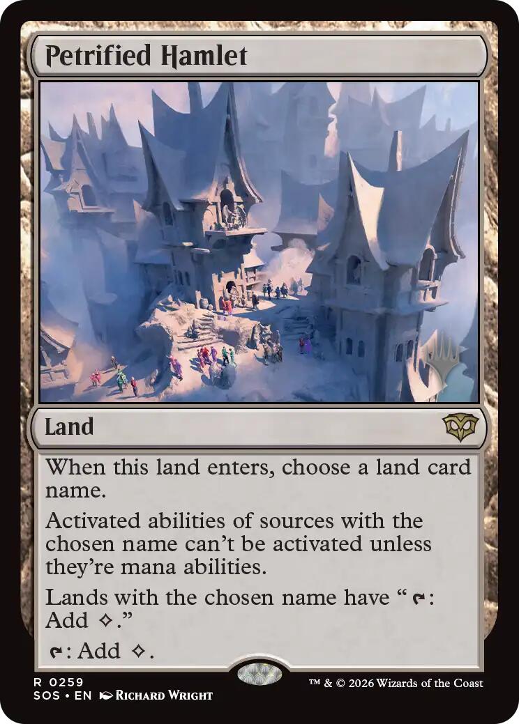 Petrified Hamlet [Secrets of Strixhaven Promos] | Magic Magpie