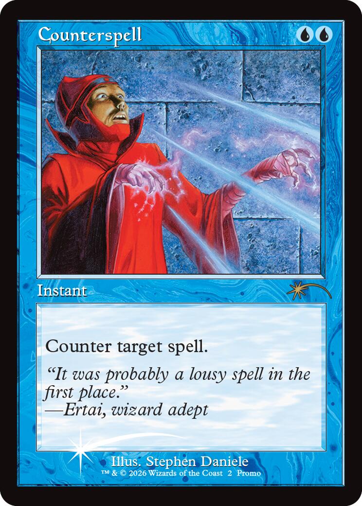 Counterspell (Retro Frame) [MagicFest 2025] | Magic Magpie