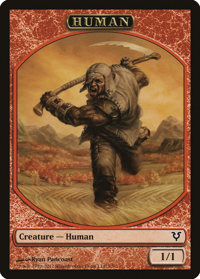 Human Token (7/8) [Avacyn Restored Tokens] | Magic Magpie
