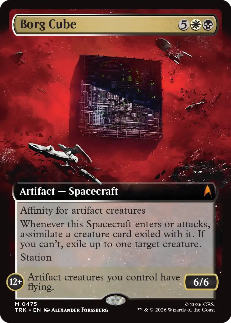 Borg Cube (Extended Art) [Star Trek] | Magic Magpie