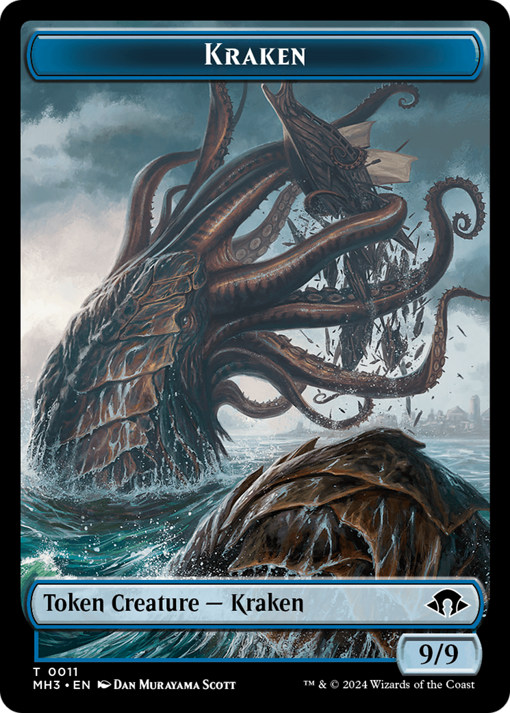 Kraken Token [Modern Horizons 3 Tokens] | Magic Magpie