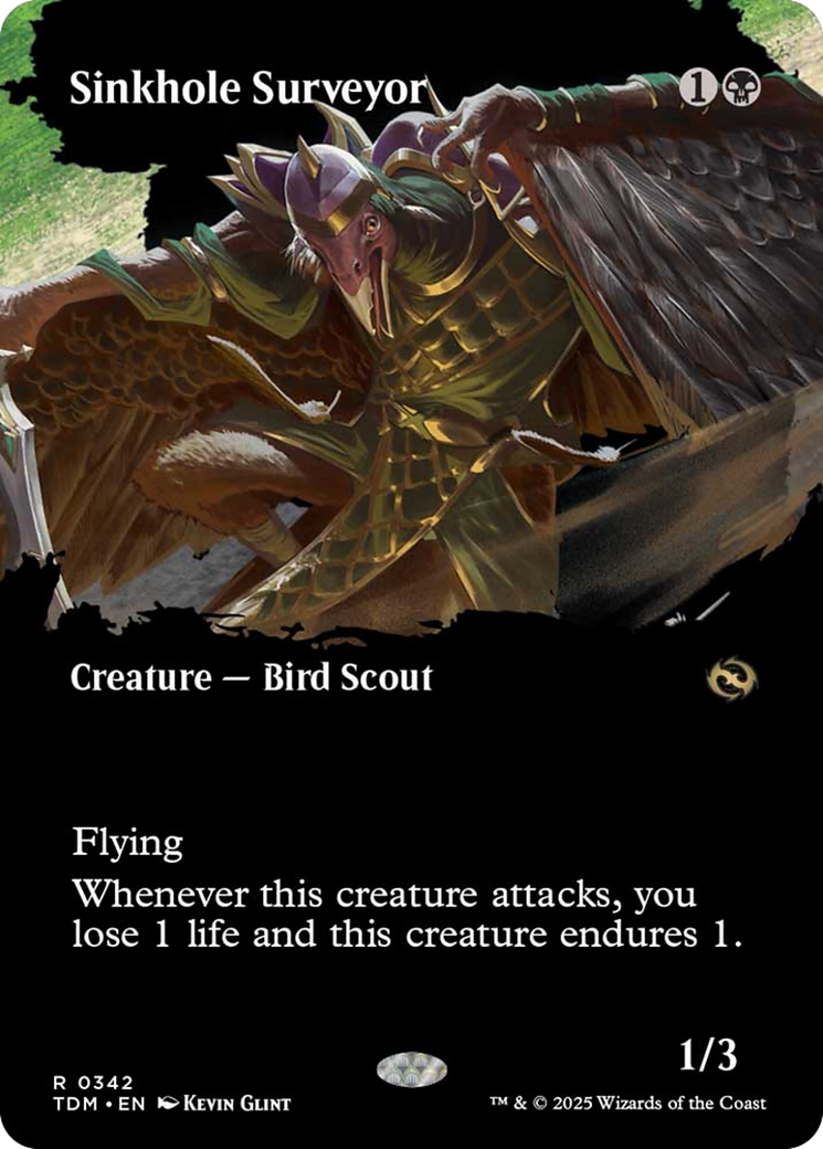 Sinkhole Surveyor (Borderless) [Tarkir: Dragonstorm] | Magic Magpie