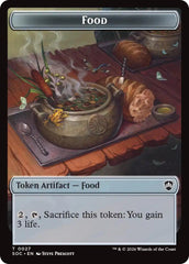 Food // City's Blessing Double-Sided Token [Secrets of Strixhaven Commander Tokens] | Magic Magpie