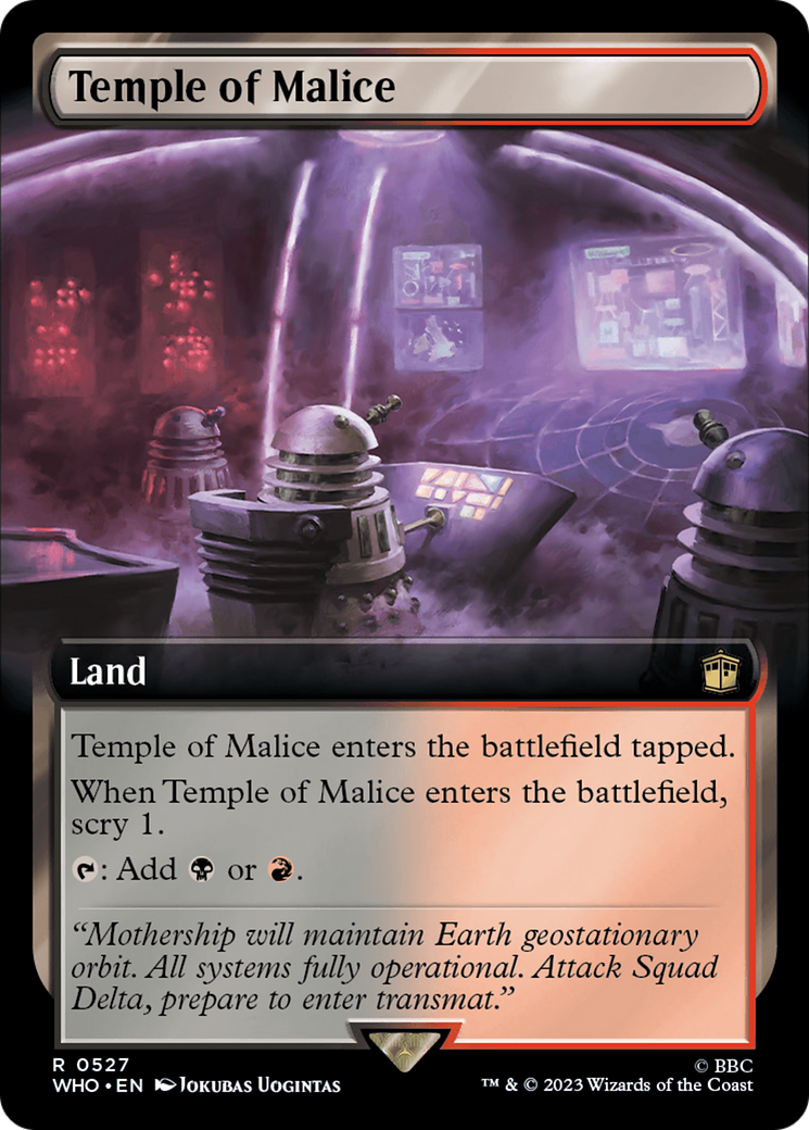 Temple of Malice (Extended Art) [Doctor Who] | Magic Magpie