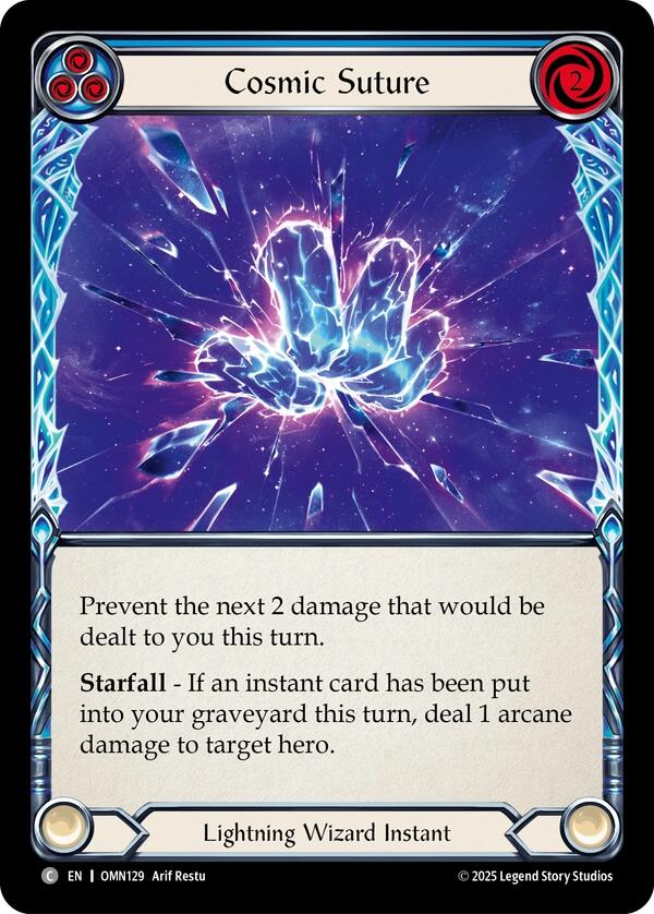 Cosmic Suture (Blue) [OMN129] (Omens of the Third Age) | Magic Magpie