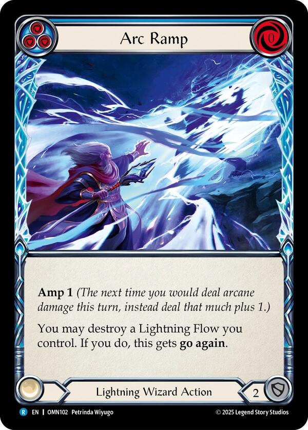 Arc Ramp (Blue) [OMN102] (Omens of the Third Age) | Magic Magpie