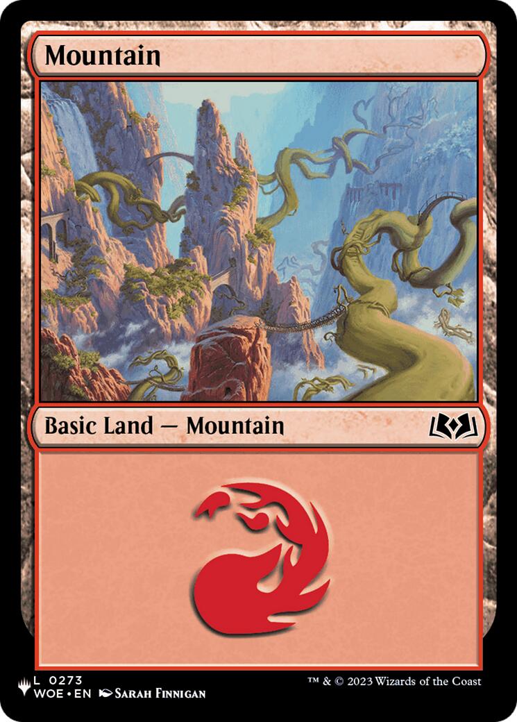 Mountain (0273) (WOE) [The List] | Magic Magpie