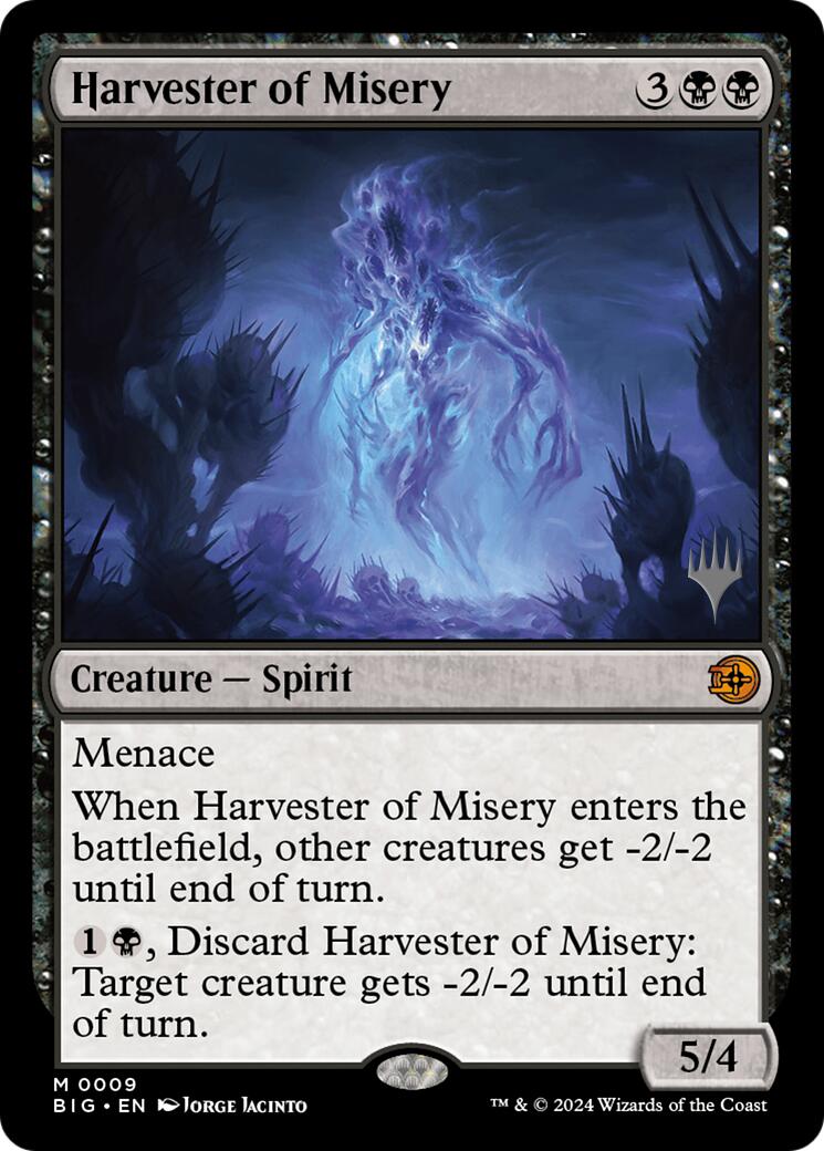 Harvester of Misery [Secrets of Strixhaven Promos] | Magic Magpie