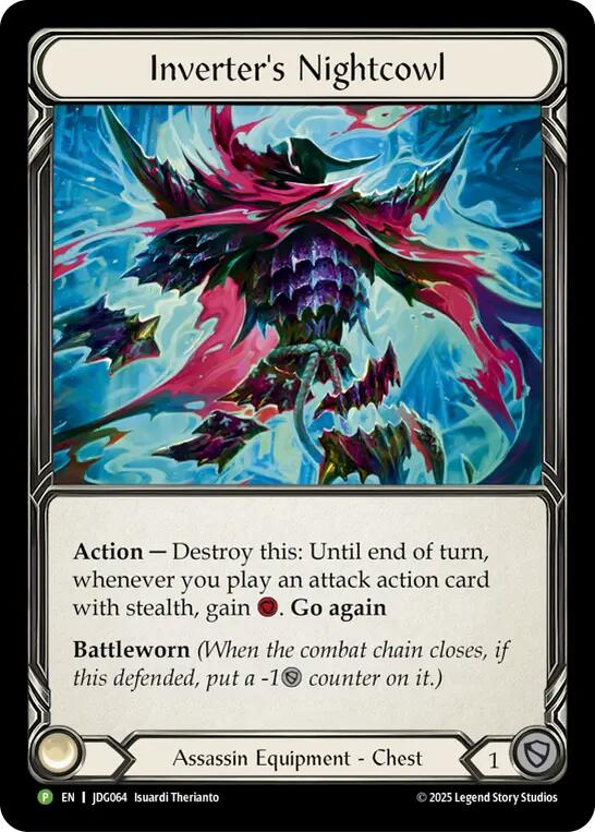 Inverter's Nightcowl [JDG064] (Promo)  Cold Foil | Magic Magpie
