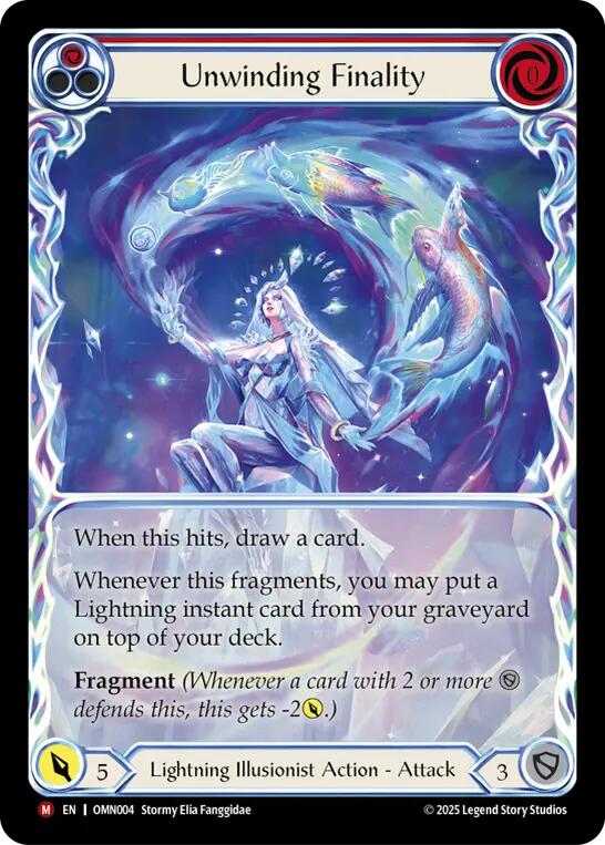 Unwinding Finality (Extended Art) [OMN004] (Omens of the Third Age) | Magic Magpie