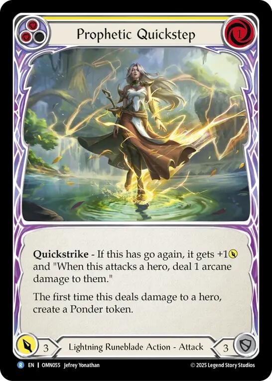 Prophetic Quickstep [OMN055] (Omens of the Third Age) | Magic Magpie