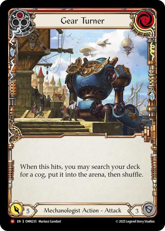 Gear Turner [OMN235] (Omens of the Third Age) | Magic Magpie