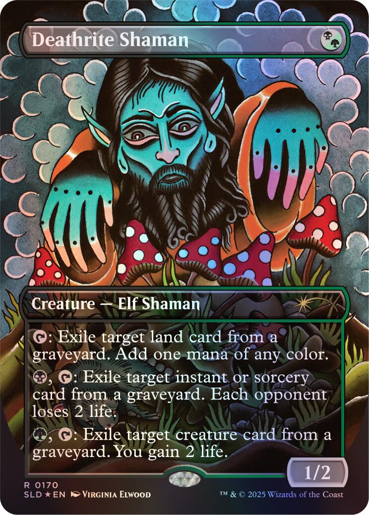 Deathrite Shaman (Rainbow Foil) [Secret Lair Drop Series] | Magic Magpie