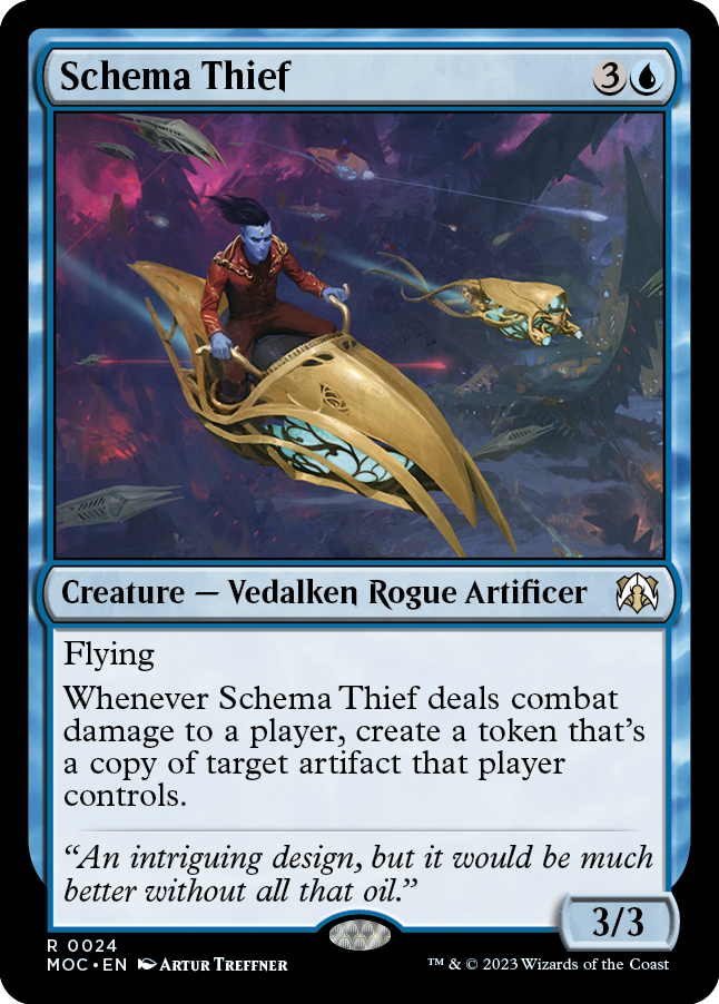 Schema Thief [March of the Machine Commander] | Magic Magpie
