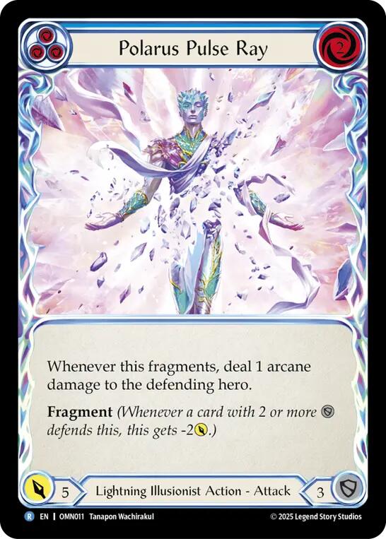 Polarus Pulse Ray (Blue) [OMN011] (Omens of the Third Age) | Magic Magpie