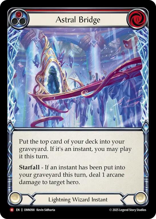 Astral Bridge (Red) [OMN098] (Omens of the Third Age) | Magic Magpie