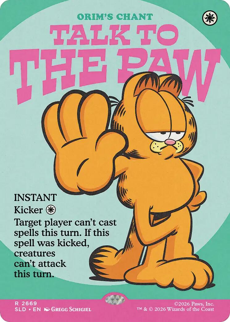 Talk to the Paw - Orim's Chant [Secret Lair Drop Series] | Magic Magpie