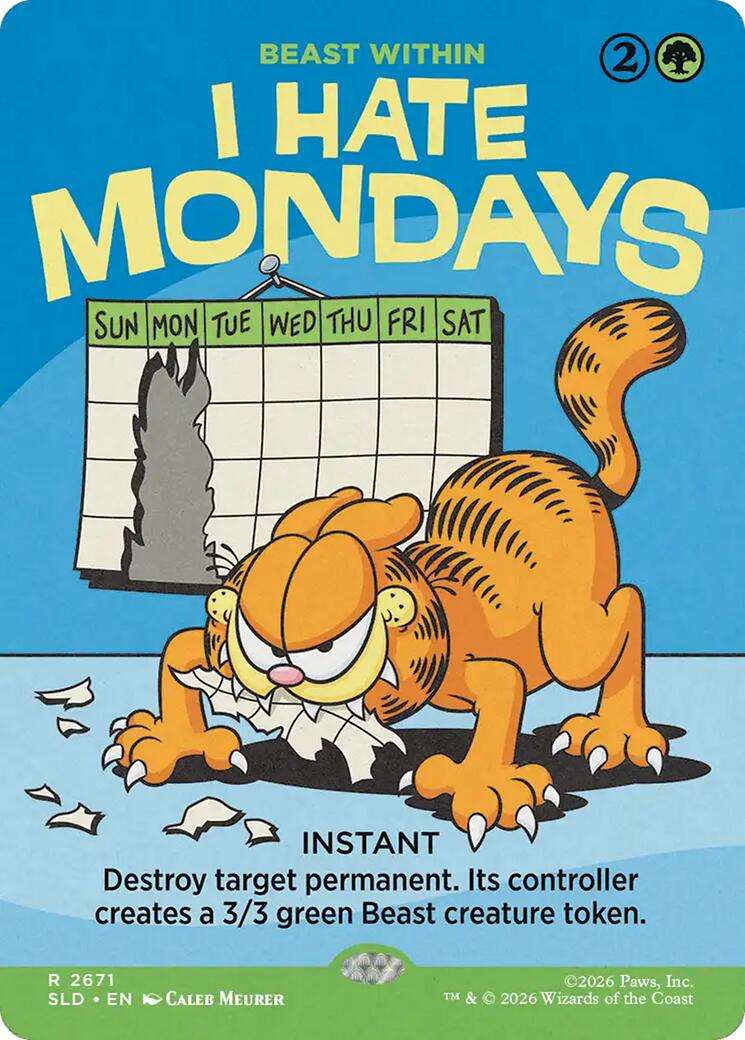 I Hate Mondays - Beast Within [Secret Lair Drop Series] | Magic Magpie