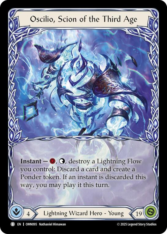 Oscilio Scion Of The Third Age [OMN095] (Omens of the Third Age) | Magic Magpie